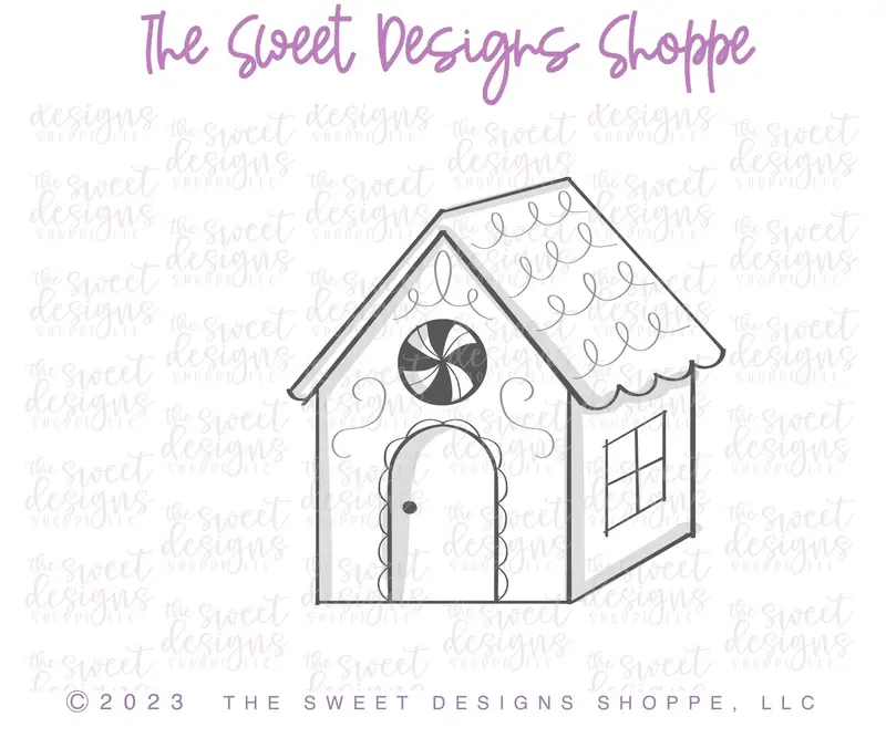 Traditional Ginger House - Cookie Cutter