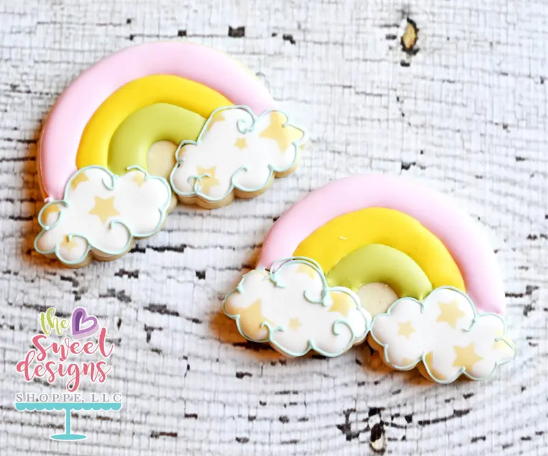 Traditional Rainbow - Cookie Cutter