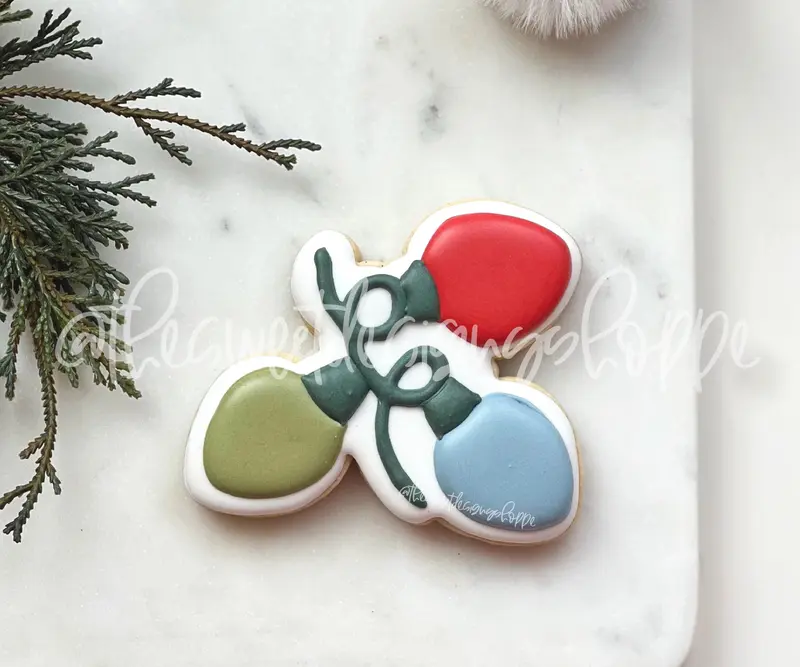 Tree Christmas Lights- Cookie Cutter