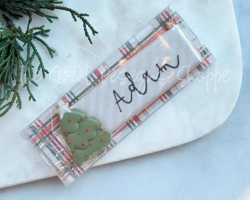Tree Christmas Tag - Cookie Cutter