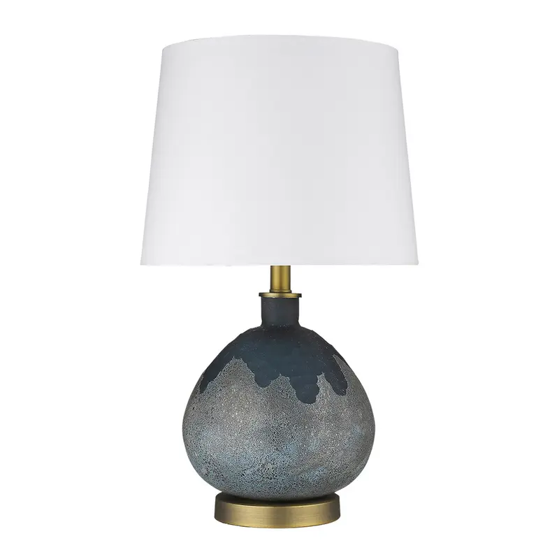 Trend Home 1-Light Brass Table Lamp By Homeroots - 399165