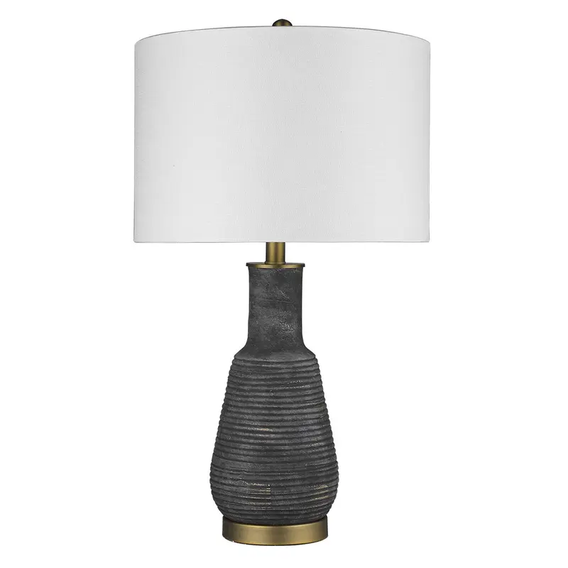 Trend Home 1-Light Brass Table Lamp By Homeroots - 399180