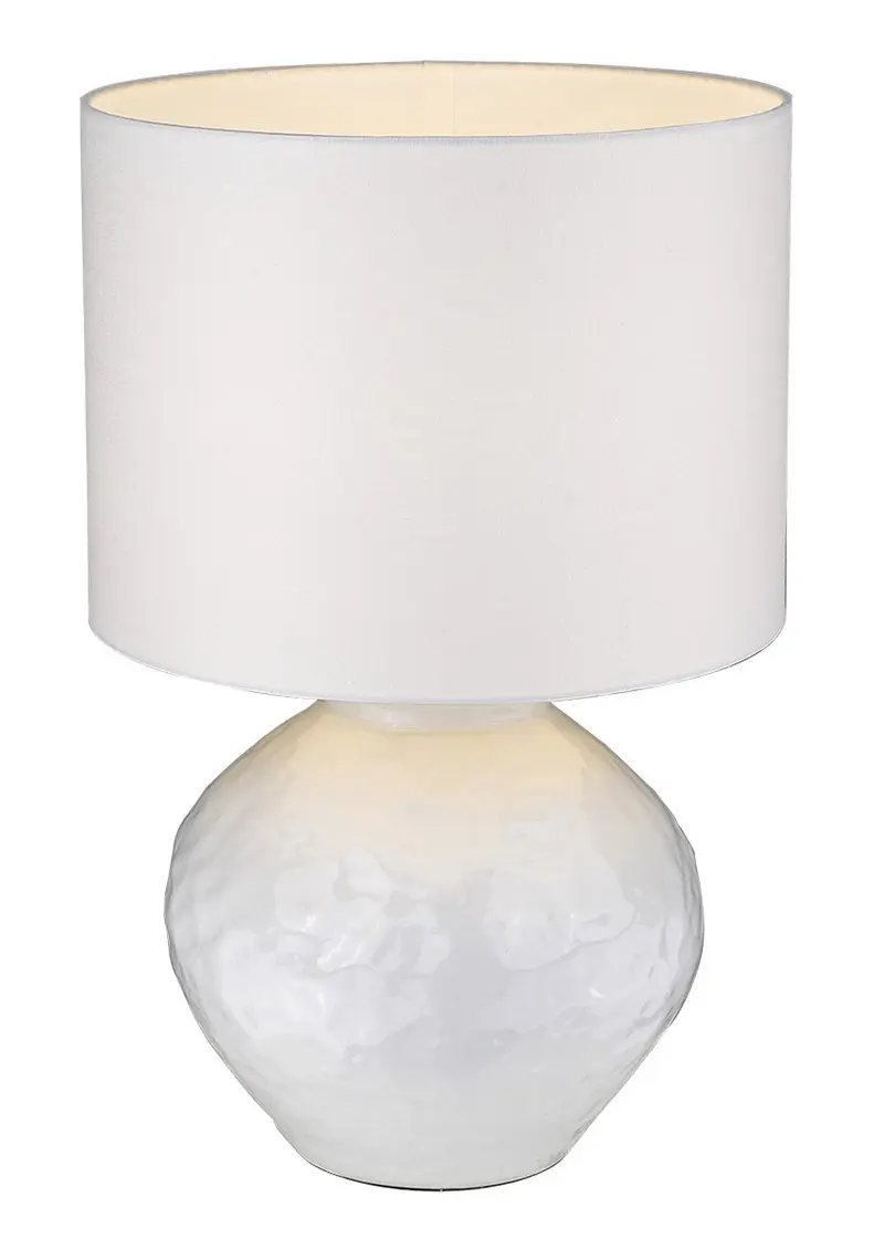 Trend Home 1-Light Polished Nickel Table Lamp By Homeroots - 399177