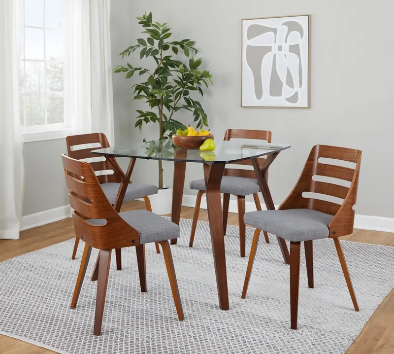 Trevi Chair - Set of 2 By LumiSource - CH-TRV-HLBW2 WLWLGY2