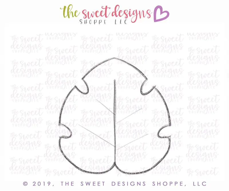 Tropical Leaf 2019 - Cookie Cutter
