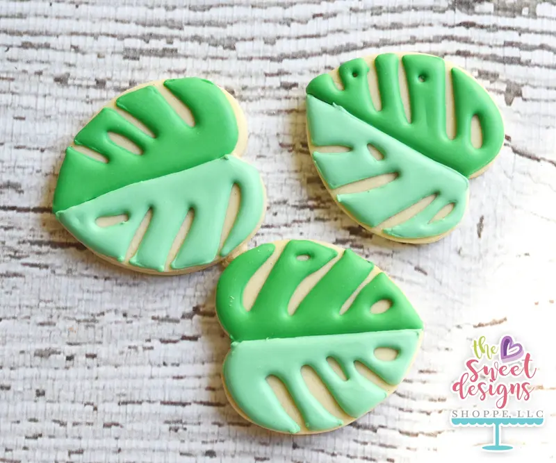 Tropical Leaf v2 - Cookie Cutter