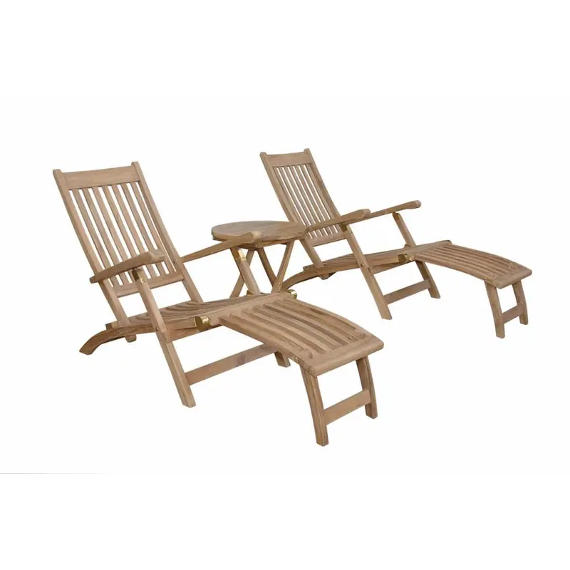 Tropicana Montage 3-Pieces Steamer Set By Anderson Teak