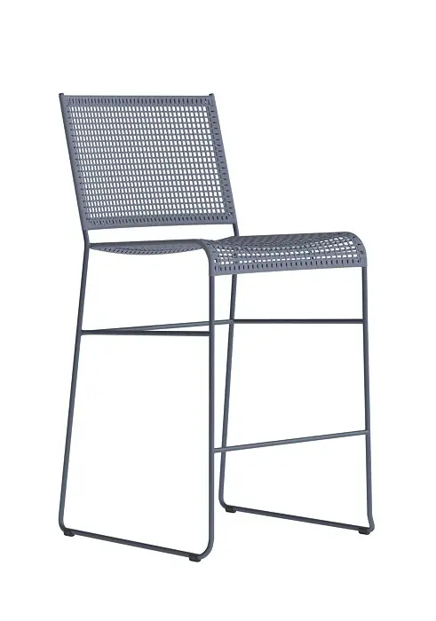Tropitone Bayfront Rope Armless Bar Stool