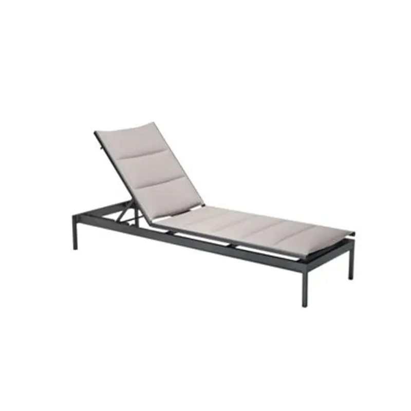 Tropitone Cabana Club Padded Sling Chaise Lounge - Armless,15" Seat Height