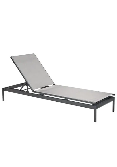 Tropitone Cabana Club Relaxed Sling Chaise Lounge - Armless,15" Seat Height - Grade B