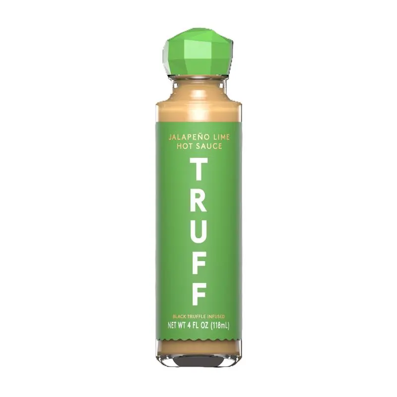 Truff Gluten Free Black Truffle Jalapeno Lime Hot Sauce 4 oz