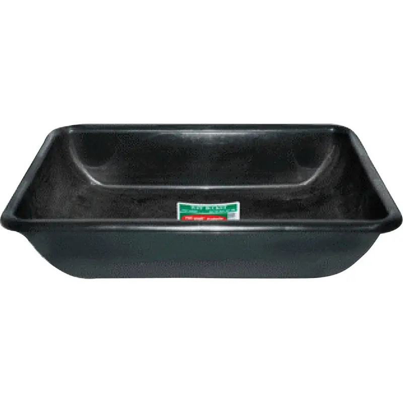 Tuff Stuff 26 Gal. Black Impact-Resistant All Purpose Plastic Mixing Tray Tub