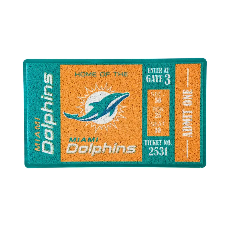 Turf Mat, Miami Dolphins,41lm3816