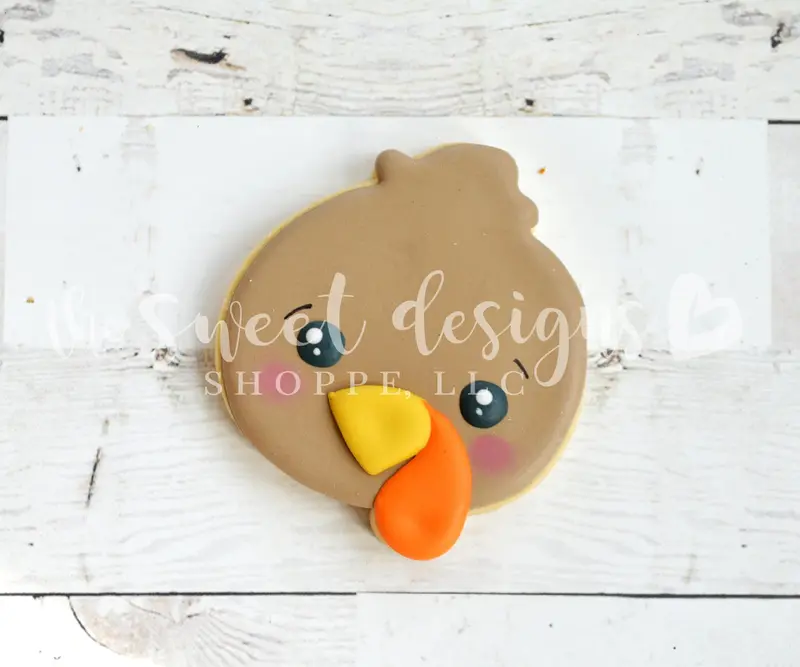 Turkey Face - Cookie Cutter