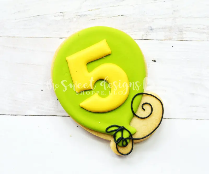 Twins Birthday Balloon 2018 - Cookie Cutter