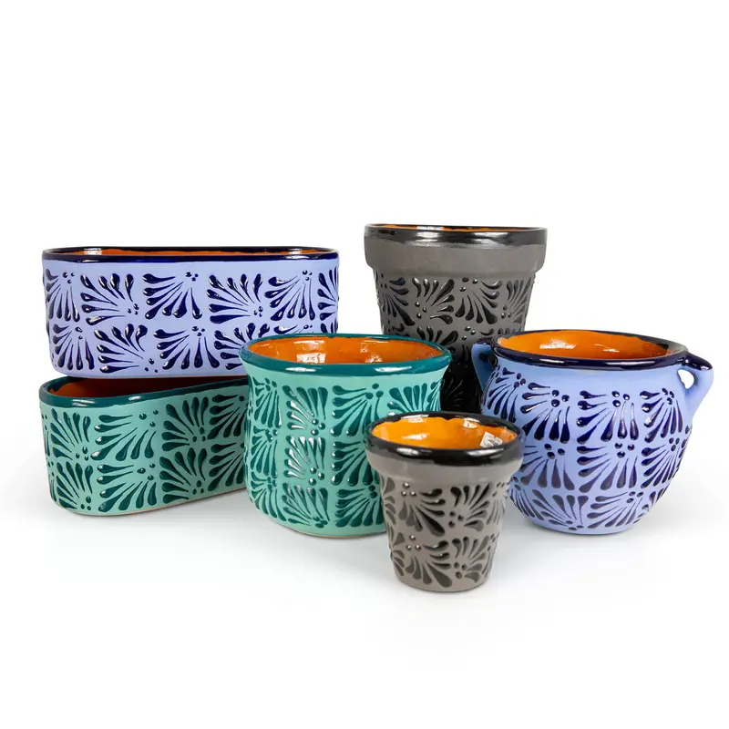 Two-Tone Talavera Pottery