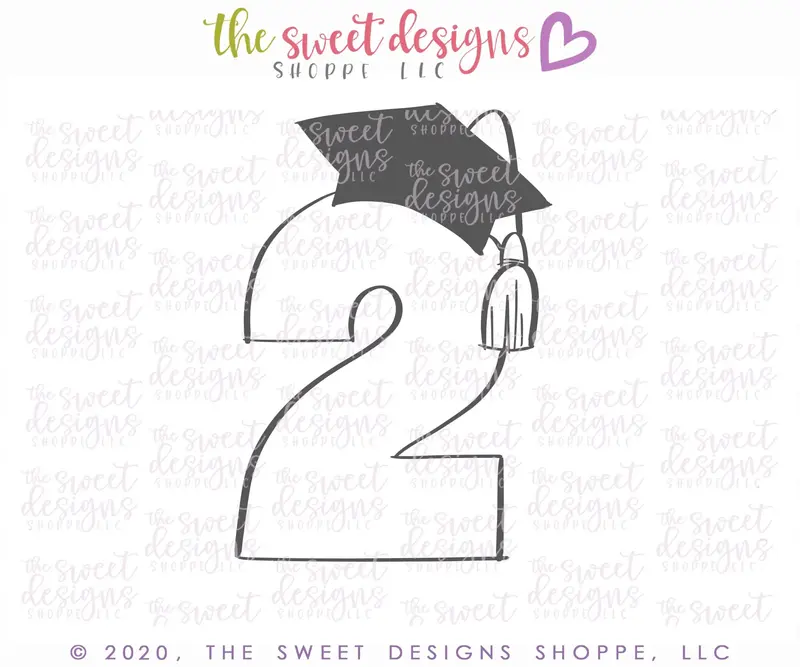 Two with Cap - Cookie Cutter