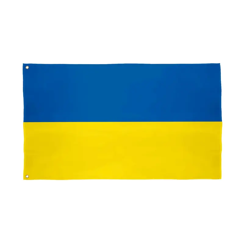 Ukraine Support, Linen Estate Flag,121016