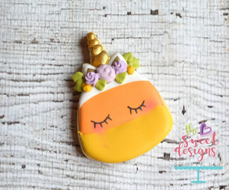 Unicorn Candy Corn - Cookie Cutter