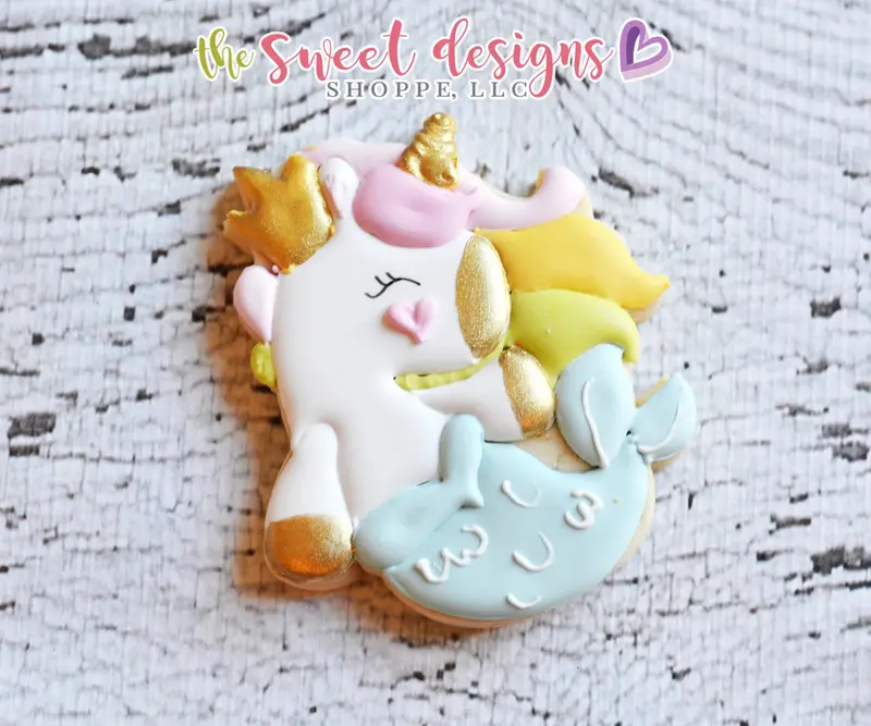 Unicorn Mermaid - Cookie Cutter