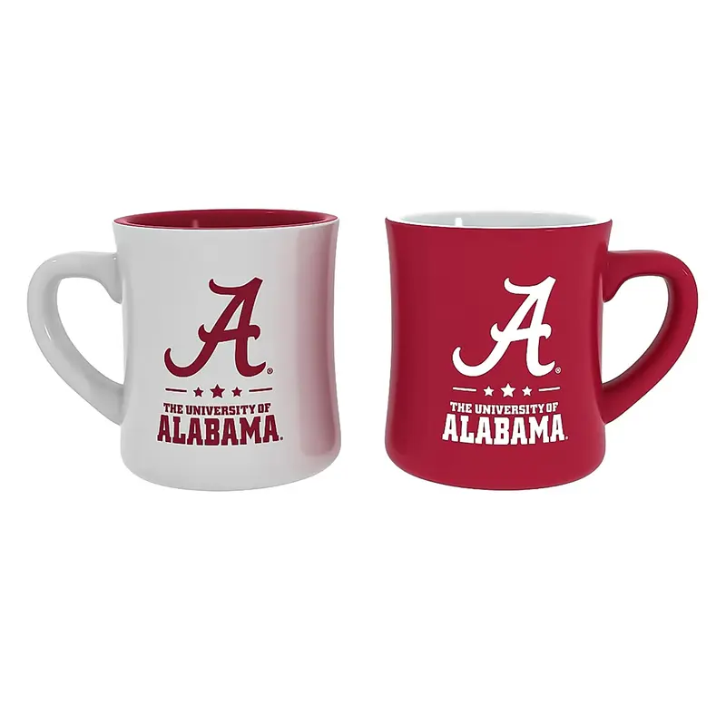 University of Alabama 10oz Ceramic Cup Set, 2pc