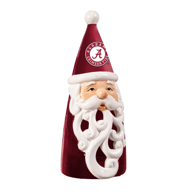 University of Alabama Santa LED Statuary, 8"