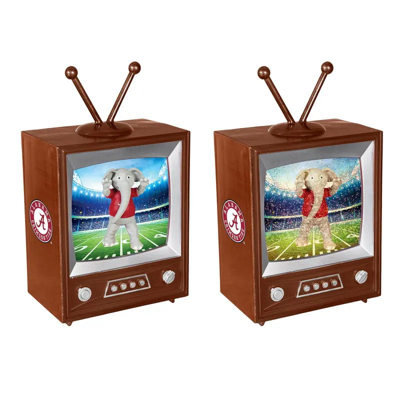 University of Alabama Vintage TV Water Lantern