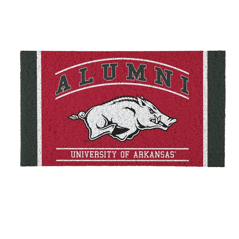 University of Arkansas Alumni PVC Mat, 28"x16"