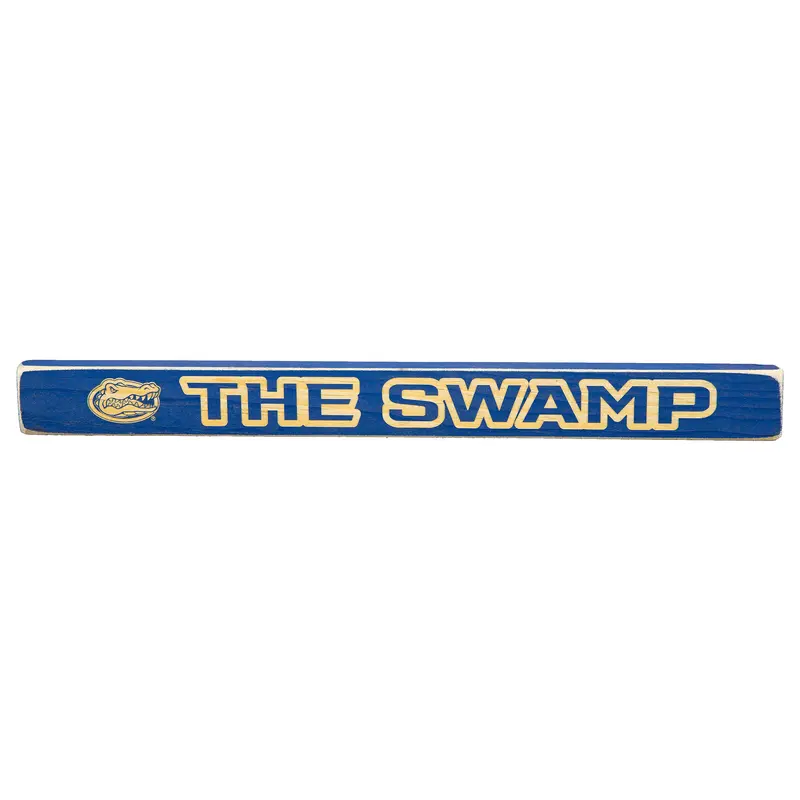 University of Florida Engraved Wood Sign, 1.5" x 18"