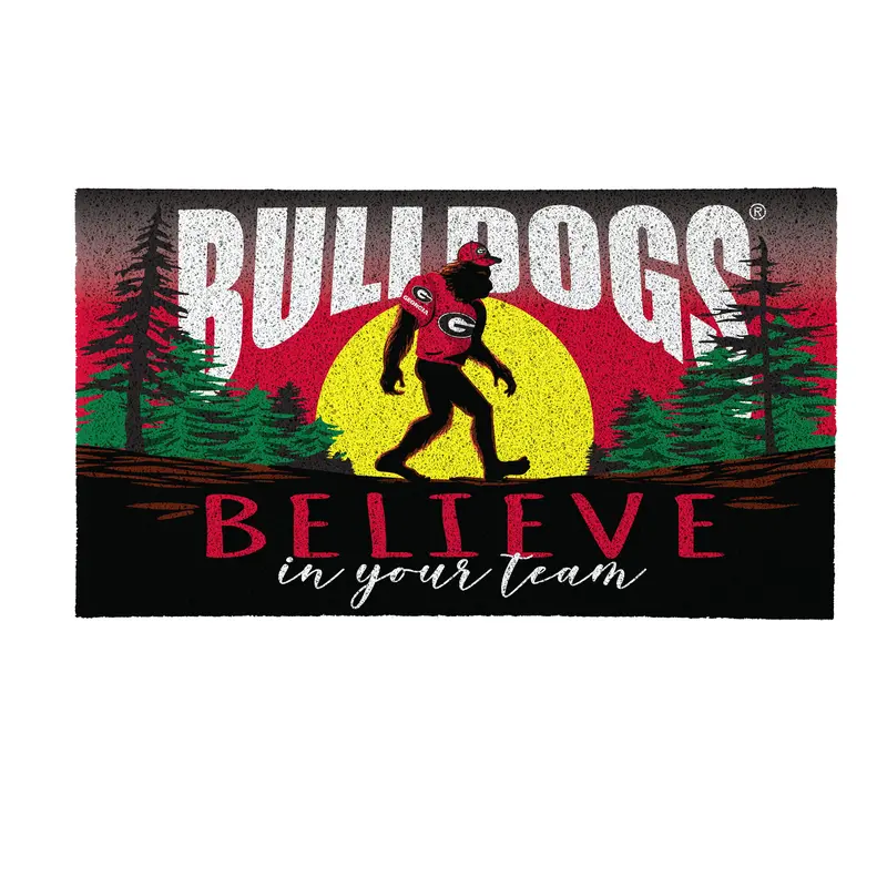 University of Georgia Bigfoot PVC Mat, 28"x16"