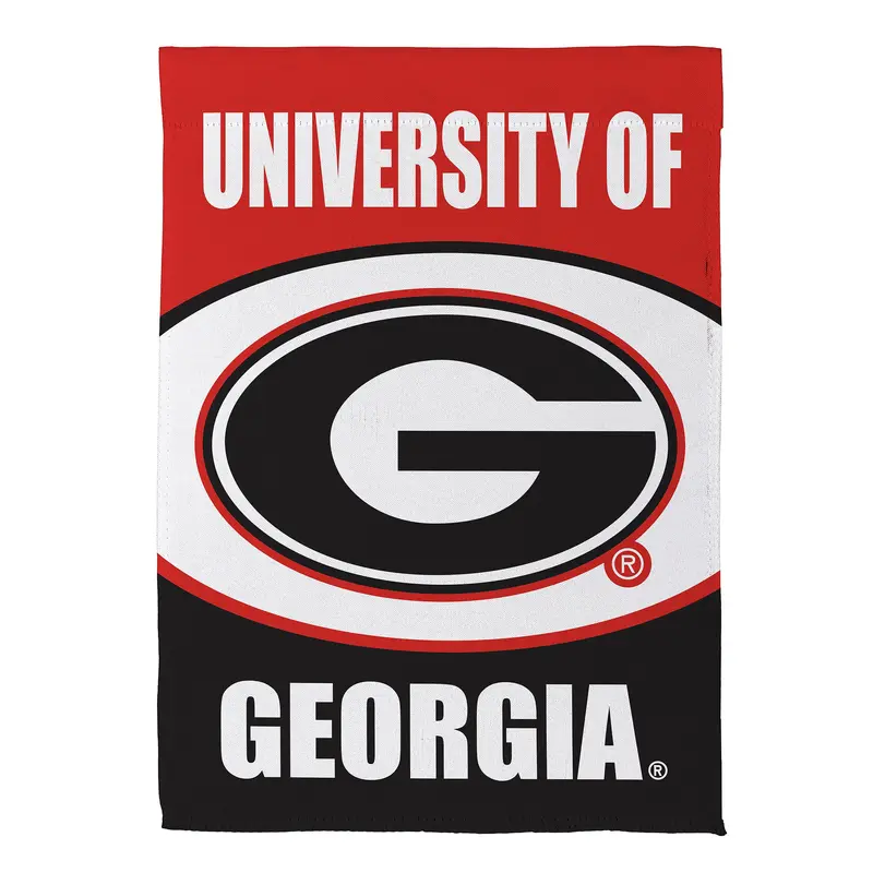 University of Georgia Suede Flag, GDN