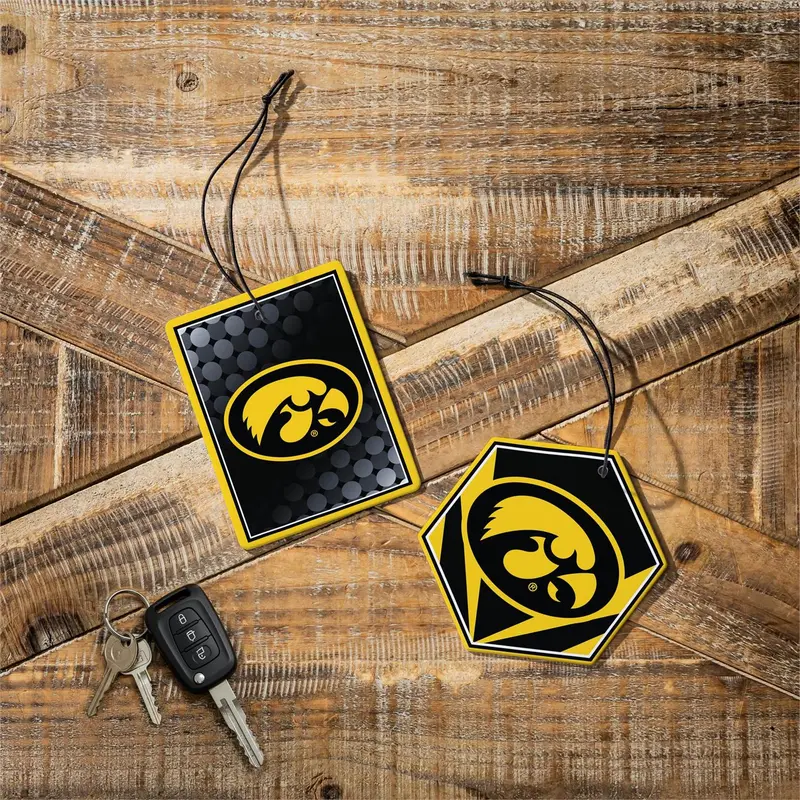 University of Iowa Air Freshener, Set of 2