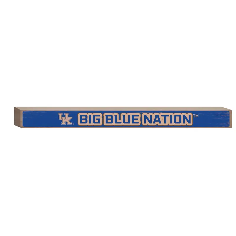 University of Kentucky Engraved Wood Sign, 1.5" x 18"