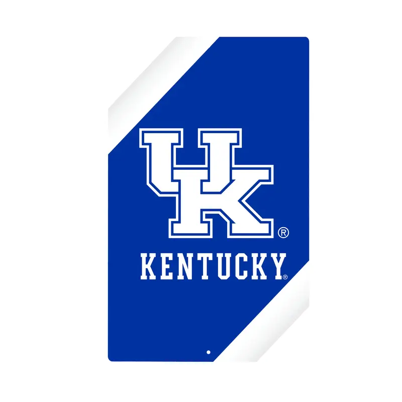 University of Kentucky Logo Sign USA Metal Wall Sign, 7.5" x 11.5"