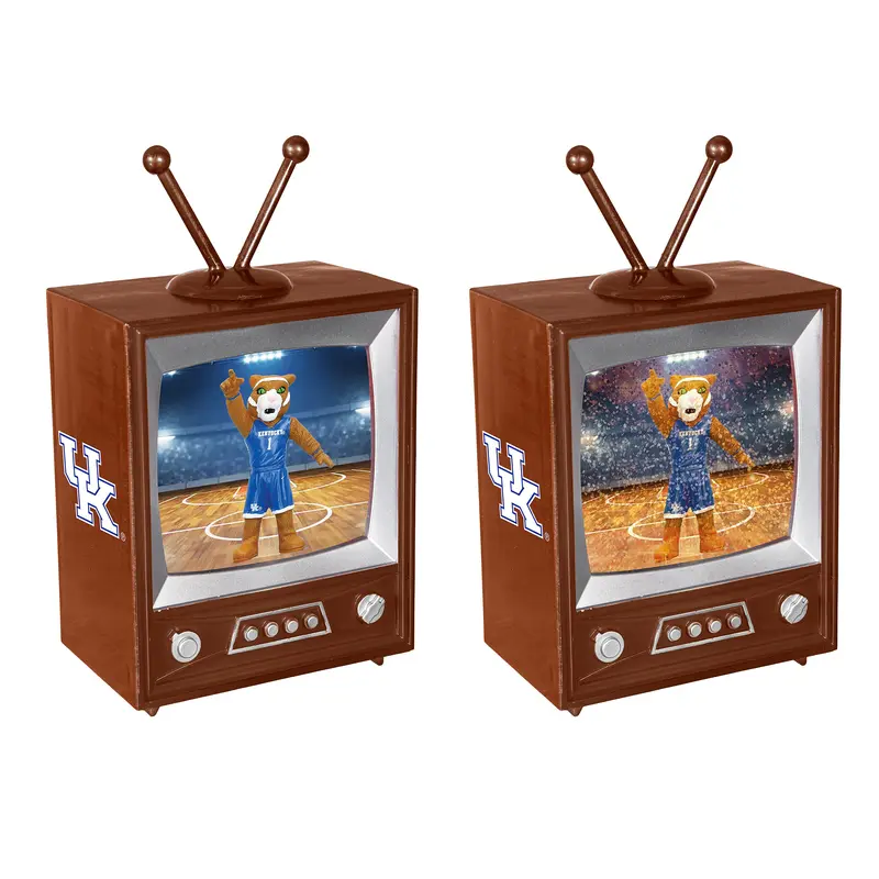 University of Kentucky Vintage TV Water Lantern