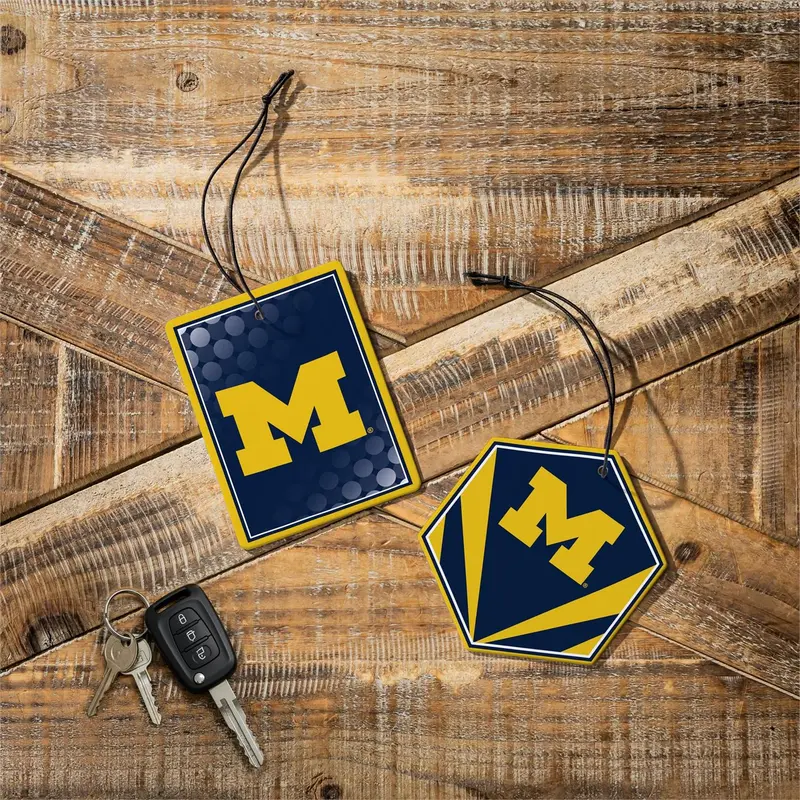 University Of Michigan Air Freshener, Set of 2