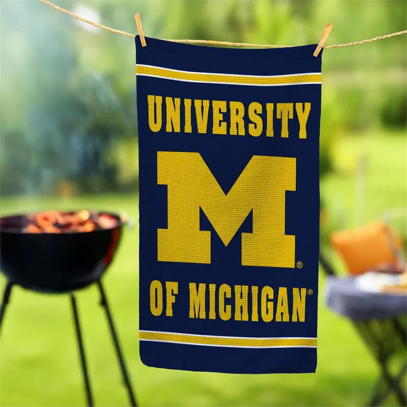 University Of Michigan Quick Dry Kitchen Towel