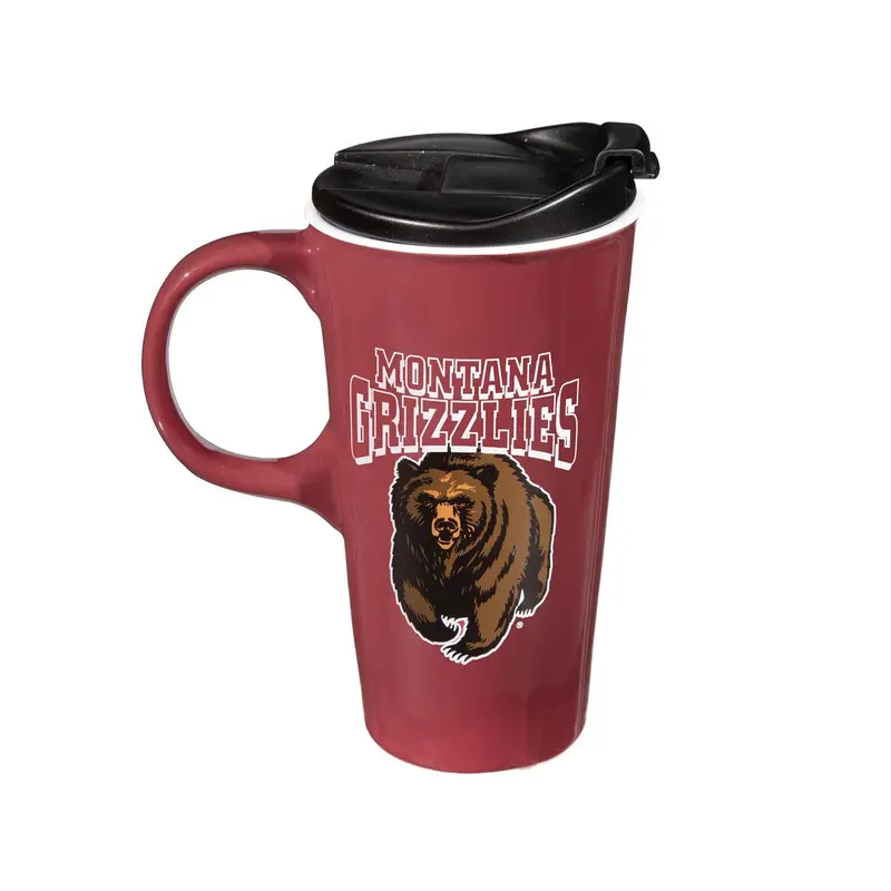 University of Montana, 17oz Boxed Travel Latte