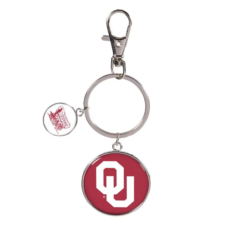 University of Oklahoma Key Chain Charm