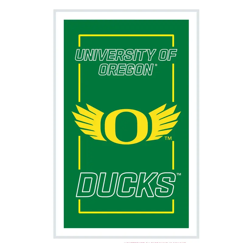 University of Oregon College Rectangle Neolite LED Decor