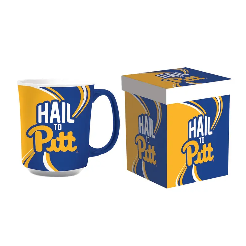 University of Pittsburgh, 14oz Ceramic with Matching Box,3rca961