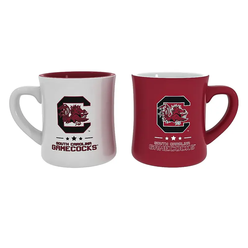 University of South Carolina 10oz Ceramic Cup Set, 2pc