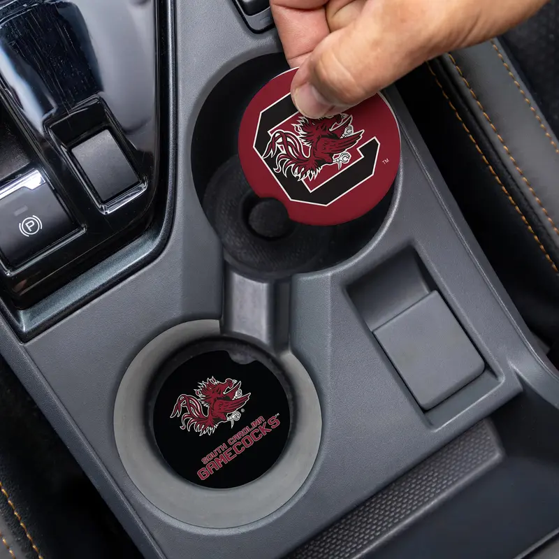 University of South Carolina Car Coaster Set, 2pc