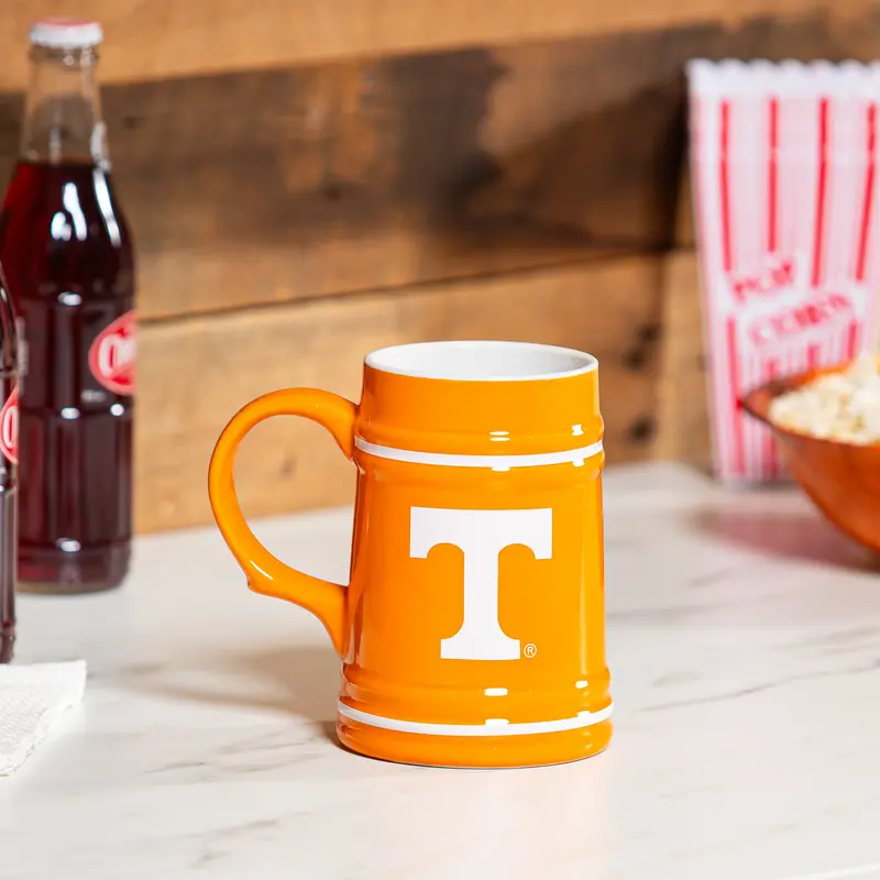 University of Tennessee Ceramic Stein Cup, 24oz