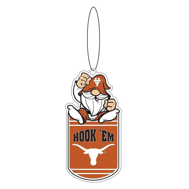 University of Texas Gift Tag Ornament, Gnome Fan