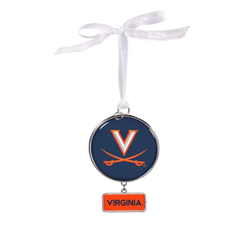 University of Virginia Shaped Metal Ornament