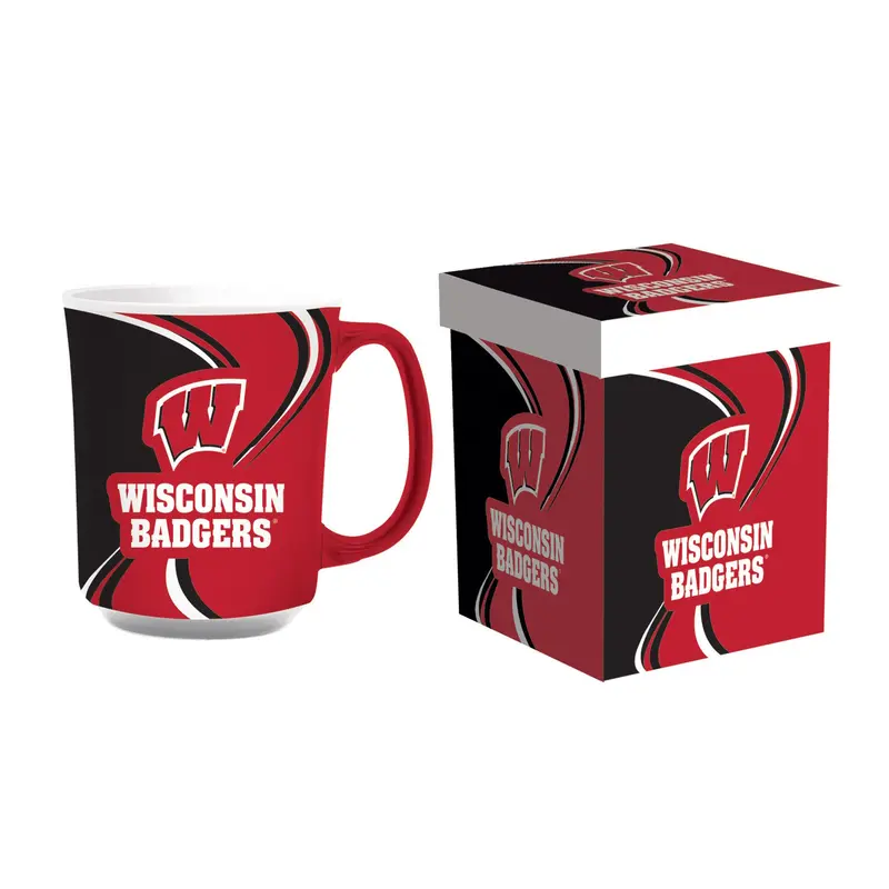 University of Wisconsin - Madison, 14oz Ceramic with Matching Box,3rca984