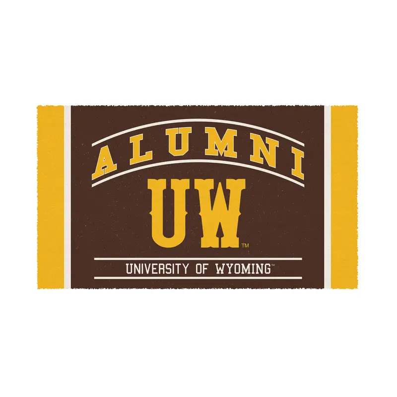 University of Wyoming Alumni Mat, 28"x16"