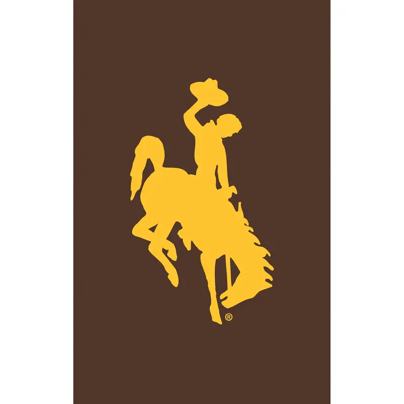 University of Wyoming Applique Garden Flag
