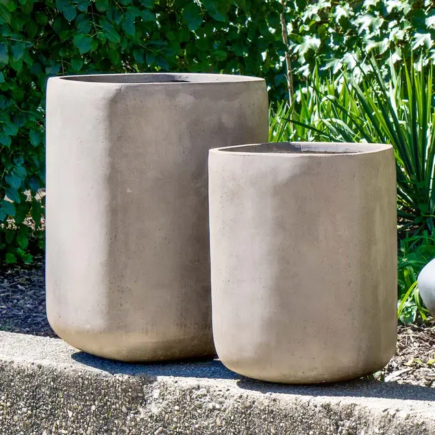 Urbano Tombo Tall Planters, Set Of 2 By Gold Leaf Design Group